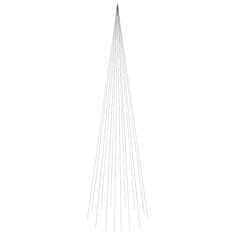 Vidaxl Novoletna jelka iz 1134 hladno belih LED lučk 800 cm