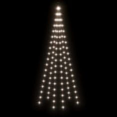 Vidaxl Novoletna jelka iz 108 hladno belih LED lučk 180 cm