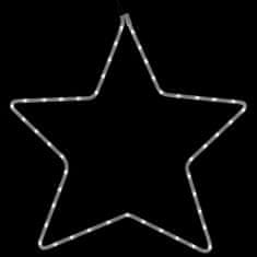 Greatstore Božična figura zvezda z 48 toplo belimi LED lučkami