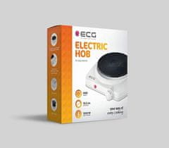 ECG Električni štedilnik z enim gorilnikom ECG EV 1512 White