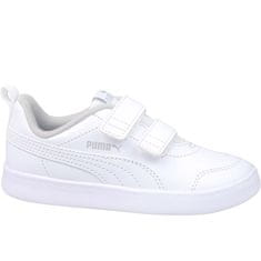 Puma Čevlji bela 20 EU Courtflex V2 V Inf