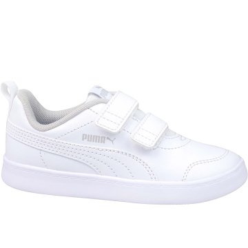 Puma Čevlji bela Courtflex V2 V Inf