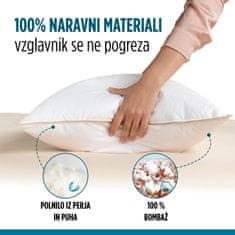 Vitapur Finland Premium klasični vzglavnik iz perja in puha, 50 x 70 cm