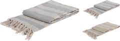 HOMESTYLING Odeja s čopki bombaž 130 x 170 cm bež KO-A35821740brezplačno