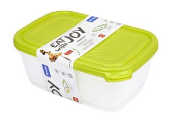 eoshop Set posod za hrano SUNSHINE 2x 1,9 L