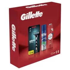 Gillette Mach3 Start + Series gel + Old Spice gel, darilni set