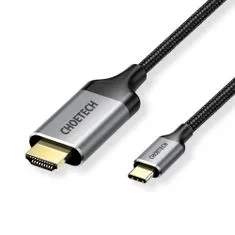 Choetech CH0021 kabel USB-C / HDMI M/M 4K 2m, črna