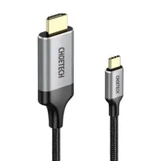Choetech CH0021 kabel USB-C / HDMI M/M 4K 2m, črna