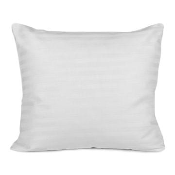 shumee Bombažna saten prevleka za blazino CIZGILI WHITE/50x60.