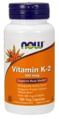 NOW Foods Vitamin K2 kot MK-4, 100 ug, zeliščne kapsule
