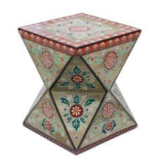 DKD Home Decor Stranska mizica DKD Home Decor Mango les MDF Les (35 x 35 x 45 cm)