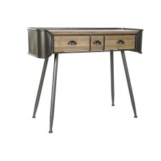 DKD Home Decor Konzola DKD Home Decor Grey Natural Metal Fir 103 x 38 x 82,5 cm