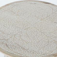 DKD Home Decor Stranska mizica DKD Home Decor Brown Mandala Mango les (50 x 50 x 48 cm)