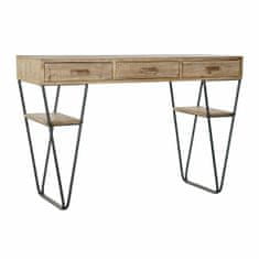 DKD Home Decor Konzola DKD Home Decor Black Metal Fir (120 x 43 x 78 cm)