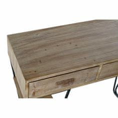 DKD Home Decor Konzola DKD Home Decor Black Metal Fir (120 x 43 x 78 cm)