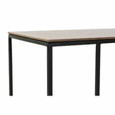 DKD Home Decor Stranska mizica DKD Home Decor 8424001807475 50 x 30 x 61 cm Črna kovina Rjava