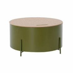 DKD Home Decor Stranska mizica DKD Home Decor Železo MDF Les (40 x 40 x 28 cm)