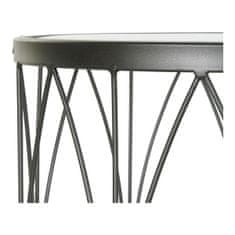 DKD Home Decor Stranska mizica DKD Home Decor Black Crystal Iron (45 x 45 x 60 cm)