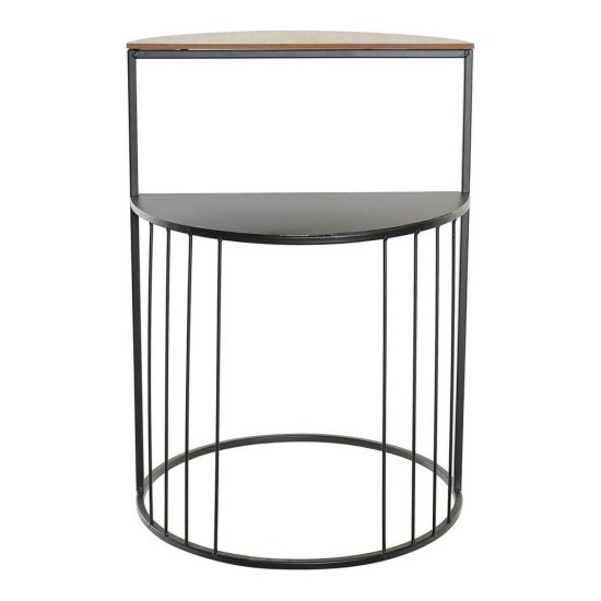 DKD Home Decor Stranska mizica DKD Home Decor Črno železo MDF les (40 x 40 x 56 cm)