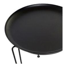 DKD Home Decor Stranska mizica DKD Home Decor Black Iron (37 x 37 x 53 cm)