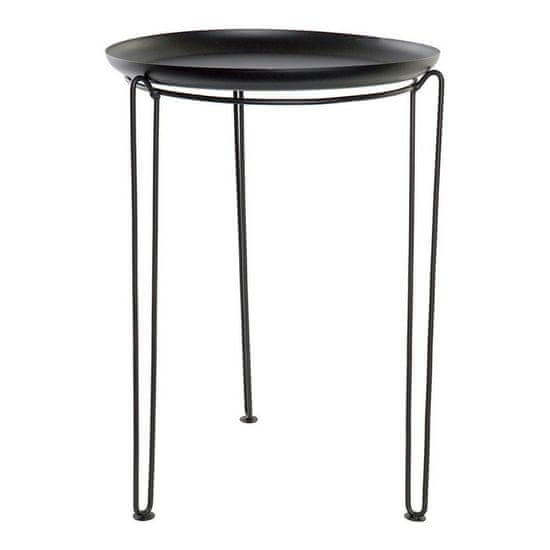 DKD Home Decor Stranska mizica DKD Home Decor Black Iron (37 x 37 x 53 cm)