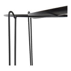 DKD Home Decor Stranska mizica DKD Home Decor Black Iron (37 x 37 x 53 cm)