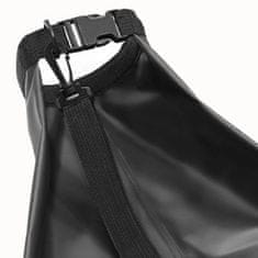 Malatec Vodotesna nepremočljiva torba 10L črna