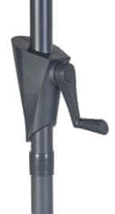 Rojaplast nagibni senčnik, 3 m, siv