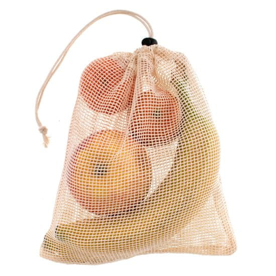Ikonka Aga Večkrat uporabna ekološka mrežasta vrečka 30x35cm
