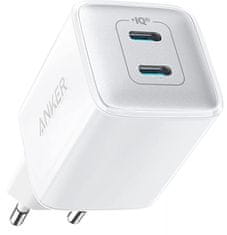 Anker Nano Pro 521 stenski polnilec, 40 W, 2 x USB-C