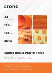 Crono PHPM4A, fotografski papir mat, A4, 180g, 100 kosov