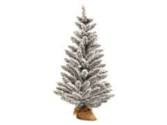 LAALU.cz Okrašena umetna jelka CHRISTMAS CARD 60 cm z LED OSVETLICO V LONČKU