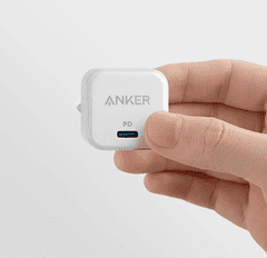 Anker Powerport III stenski polnilec, USB-C, 20 W, bel