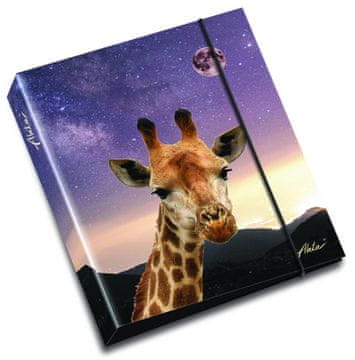 Akta prazna mapa z mehaniko, A4, žirafa