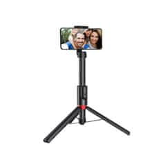 Blitzwolf Selfie palica, Bluetooth stativ BW-BS10 Plus za pametne telefone (črna)