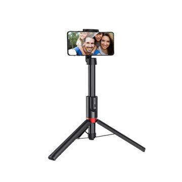 Blitzwolf Selfie palica, Bluetooth stativ BW-BS10 Plus za pametne telefone (črna)