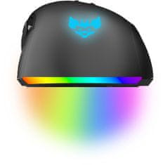 Bytezone Ghost gaming miška, žična, RGB, optična, 19K DPI, črna (BZ-399)