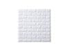 Alum online 3D stenski panel iz belih opek (70 x 77 cm)