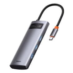BASEUS Adapter 5w1 Hub USB-C na 3x USB 3.0 + HDMI + USB-C PD