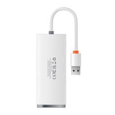 BASEUS Baseus Lite Series Hub 4v1 USB do 4x USB 3.0, 25 cm (bela)