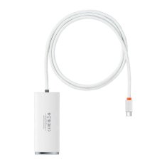 BASEUS Hub 4w1 Lite Series USB-C do 4x USB 3.0 + USB-C, 1m bel