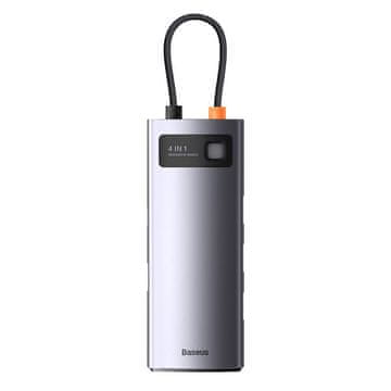 BASEUS Hub 4w1 Metal Gleam Series, USB-C do 4x USB 3.0