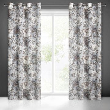 shumee GOTOVA ZAVESA SANDRA 140 X 250 CM SIVA