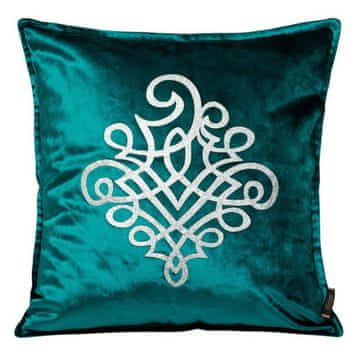 shumee PREVLEKA ZA BLAZINO ROYAL 3 45 X 45 CM TEMNO TURKIZNA