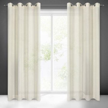 shumee GOTOVA ZAVESA LIDIA 140X250 CM NARAVNA