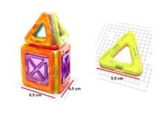 WOWO Pisane magnetne kocke - MAGIC MAGNET, 20 kosov
