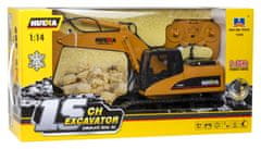WOWO RC daljinski upravljalnik za bager goseničar - H-Toys 1350 daljinski upravljalnik za RC bager goseničar 15CH 2.4 1.14