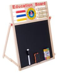 WOWO Magnetna tabla s števcem - Magnetna tabla s števcem in magneti 42x32,5 cm