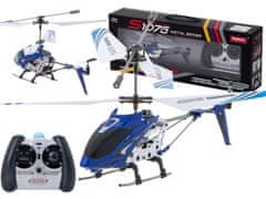 WOWO Modri daljinsko vodeni helikopter SYMA S107G - SYMA S107G modri daljinsko vodeni helikopter