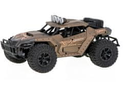 WOWO Terenski RC Drift Car - RC Drift Terenski avto na daljinsko vodenje - Hitrost 20 km/h, Rjava barva